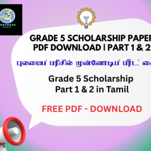 grade 5 scholarship paper pdf download
